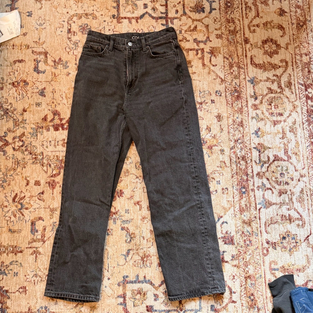 COS Charcoal Denim Jeans